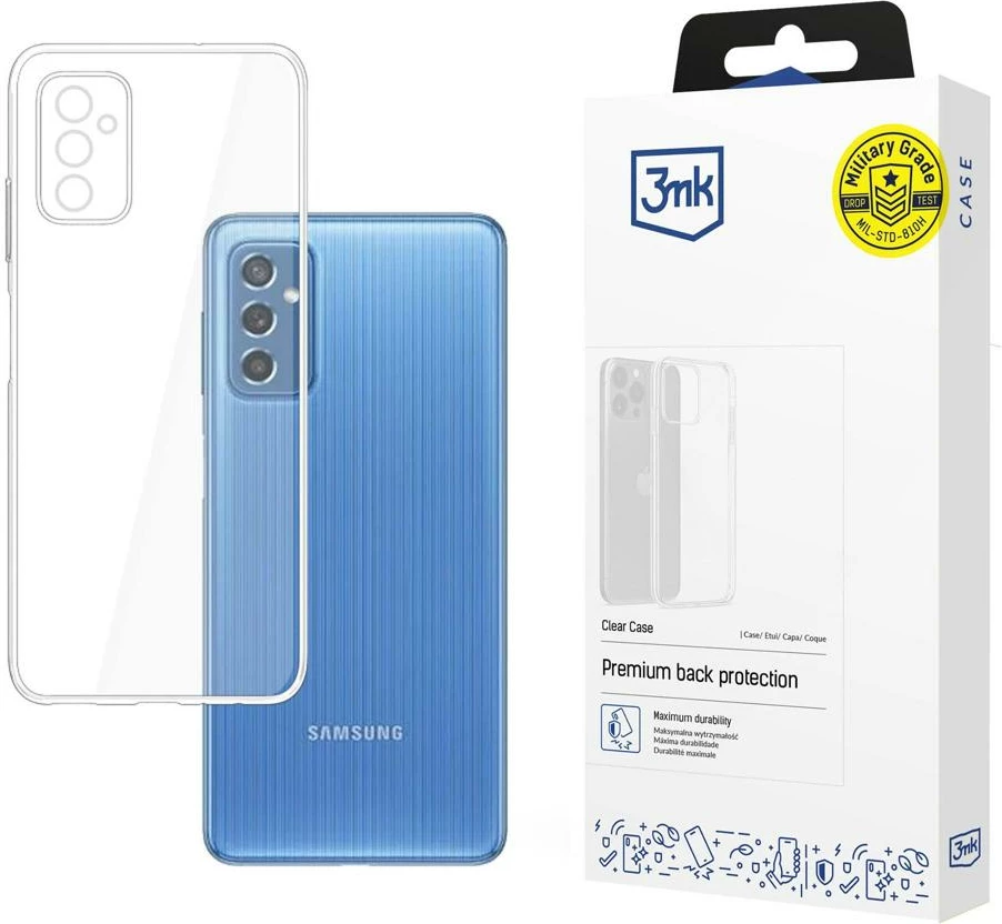 Mbështjellës 3mk Protection ClearCase për Samsung Galaxy M52 5G, Transparent