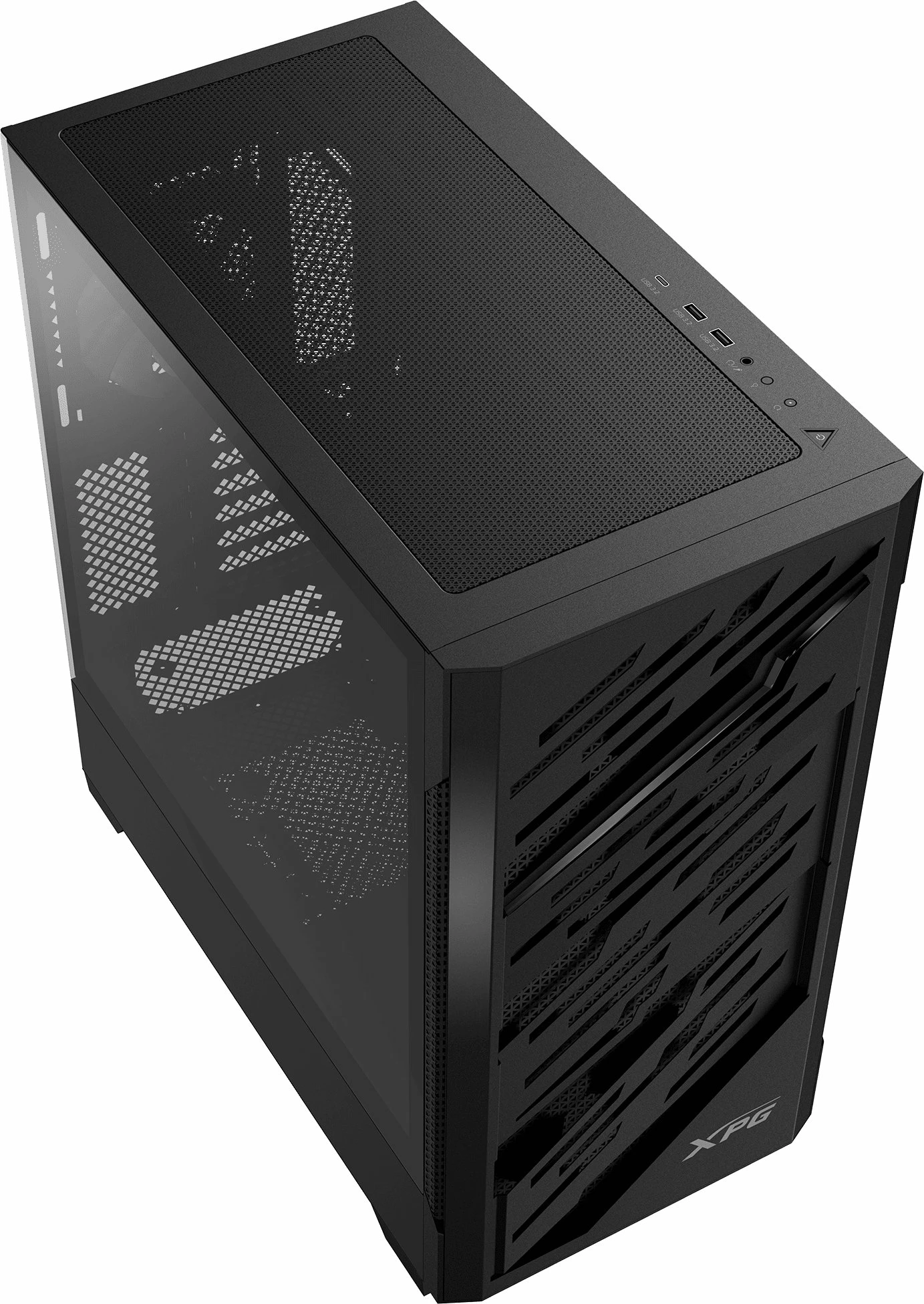 Kasë XPG Starker Air BTF ARGB (STARKERAIRBTFMTA-BKCWW) Midi Tower ATX/E-ATX, USB-C, 4x 120mm ARGB fan, e zezë