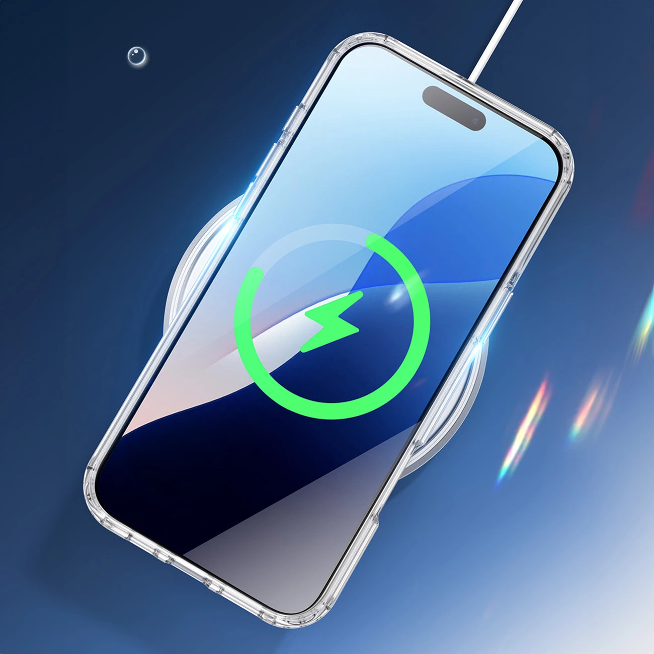 Mbështjellës Dux Ducis Clin Mag për iPhone 16 Pro, MagSafe, transparent