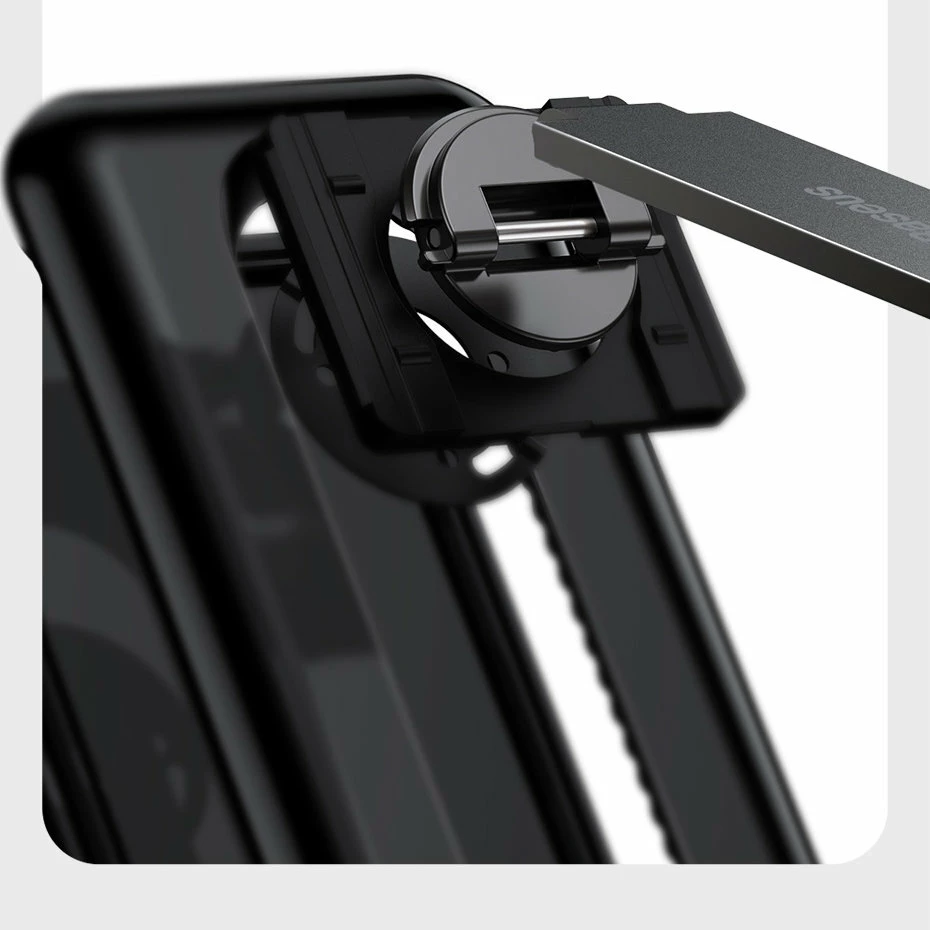 Mbajtës palosës vetë-ngjitës për celular Baseus LUXZ000001, i zi