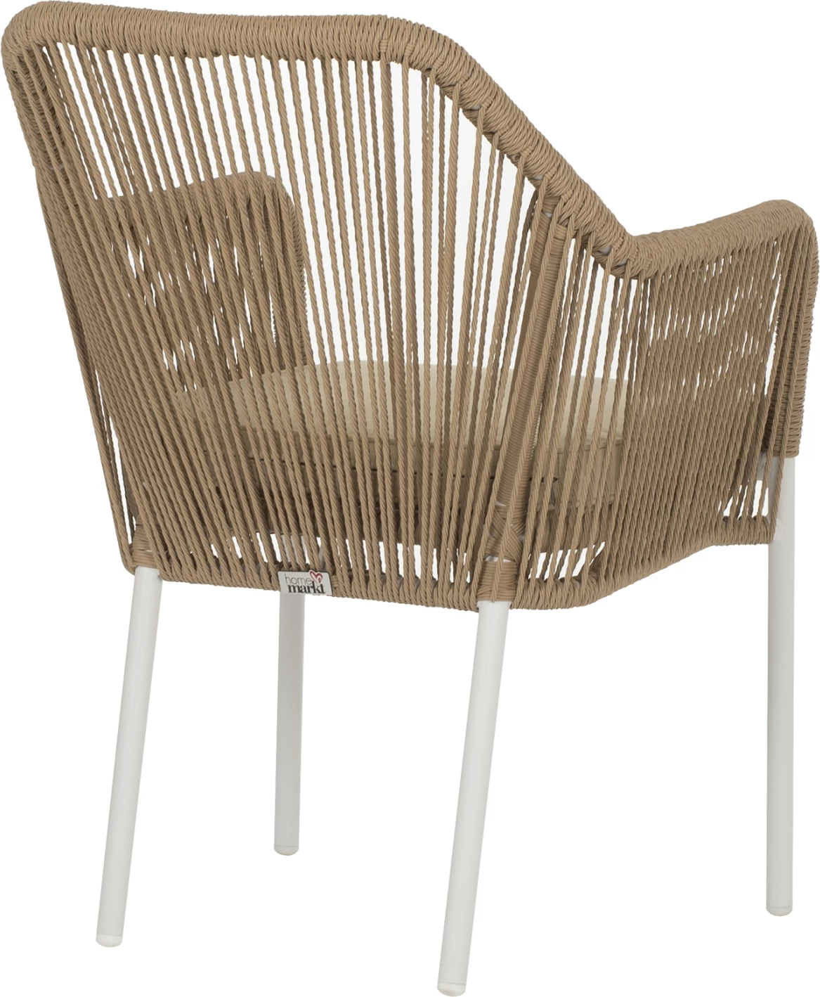 Karrige alumini FH5855.01 e bardhë me litar PE bexh 56x66x82