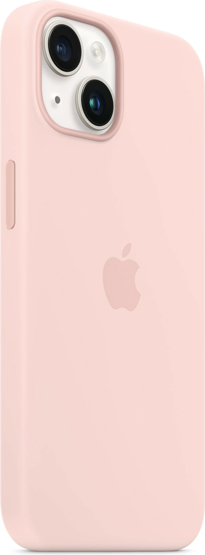 Mbështjellës silikonik Apple iPhone 14 me MagSafe, Chalk Pink