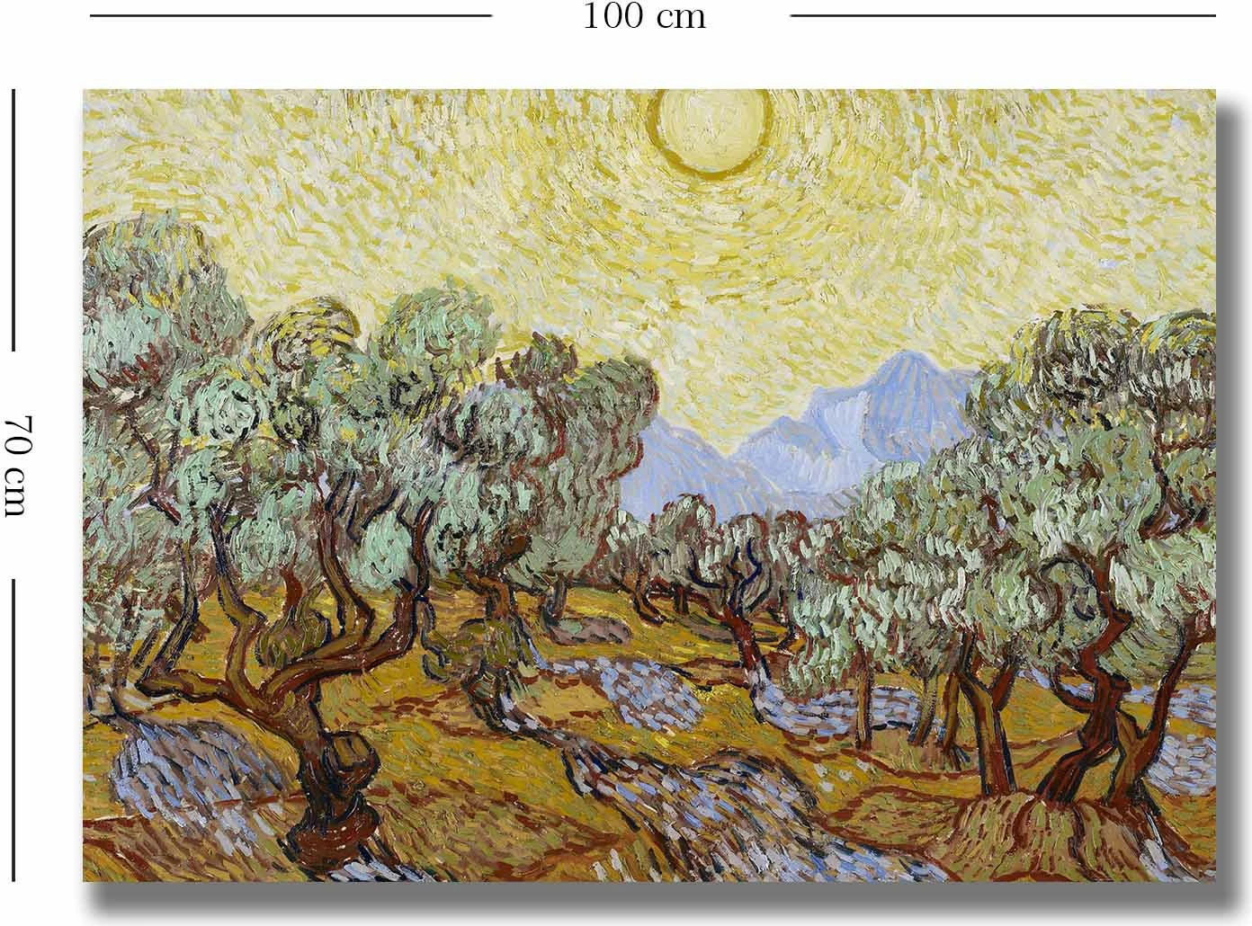 Pikturë dekorative në kanavacë Wallity, 70100VANGOGH005