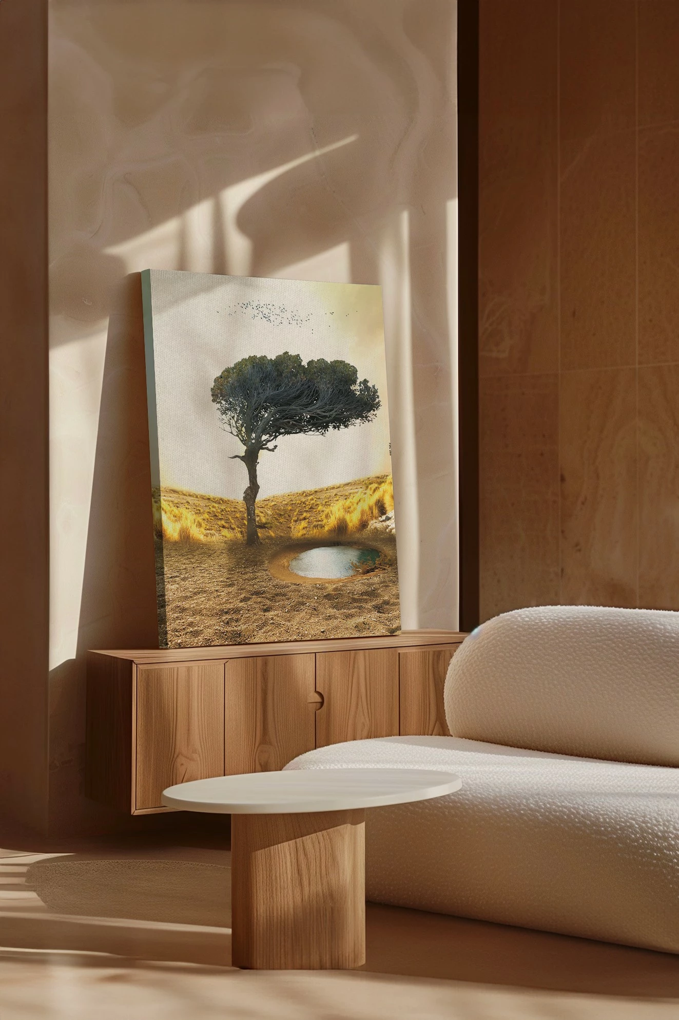 Pikturë dekorative në kanavacë Wallity, Ersyfdc265, shumëngjyrëshe, 50x70cm