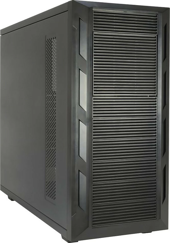 Kasë Inter-Tech 88887382 Micro Tower, ATX/EATX/micro ATX/Mini-ITX/SSI EEB, USB 3.2 Gen 1, e zezë