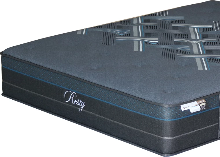 Dyshek Resty me susta xhepi, euro top, njëanësh, 150x200cm, 32cm i lartë, ngjyrë gri