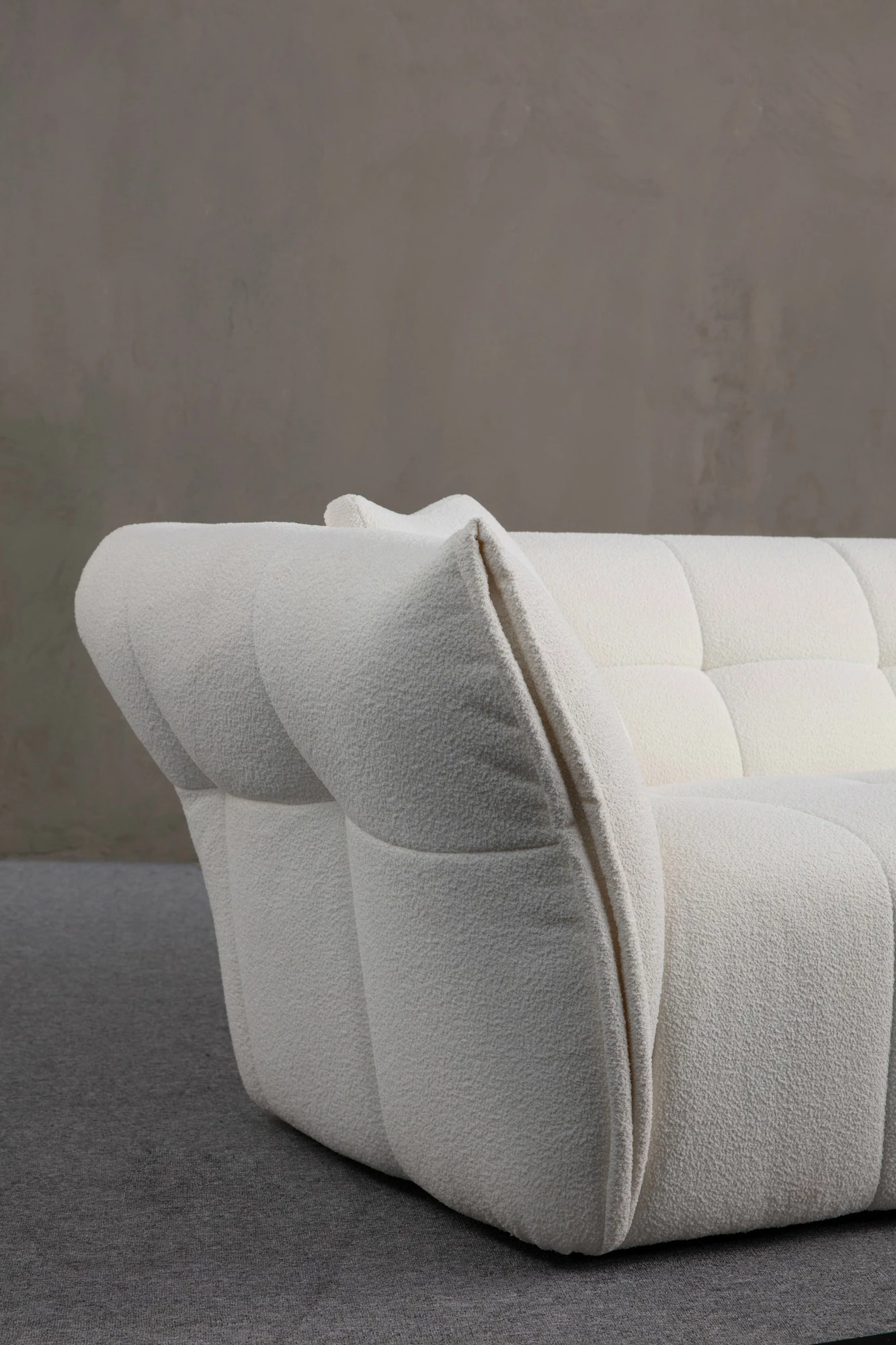 Divan treshe Atelier del Sofa, Boxer 3, i bardhë