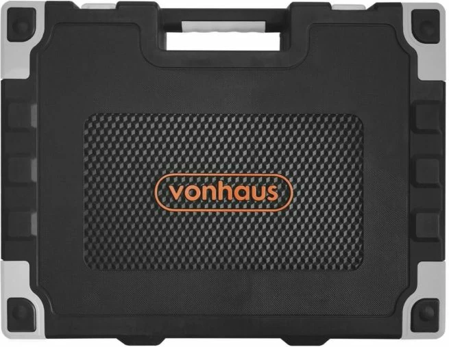 Set veglash VONHAUS 3500186, 215 copë, e zezë/portokalli