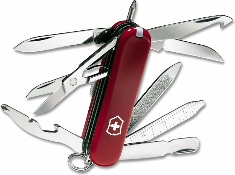 Thikë xhepi Victorinox "Mini Champ", e kuqe