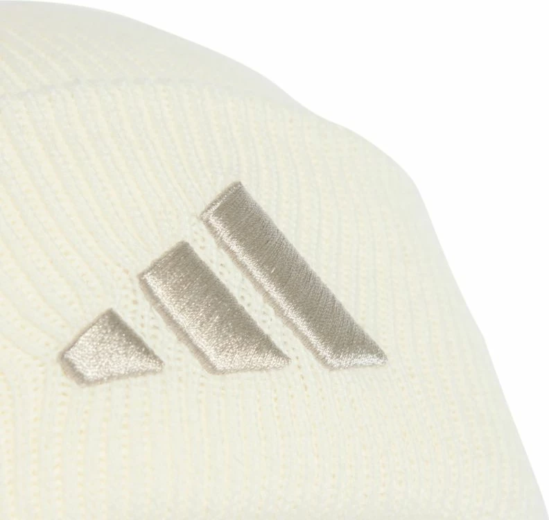 Kapelë beanie adidas për të rritur, krem [Madhësia: S/M]