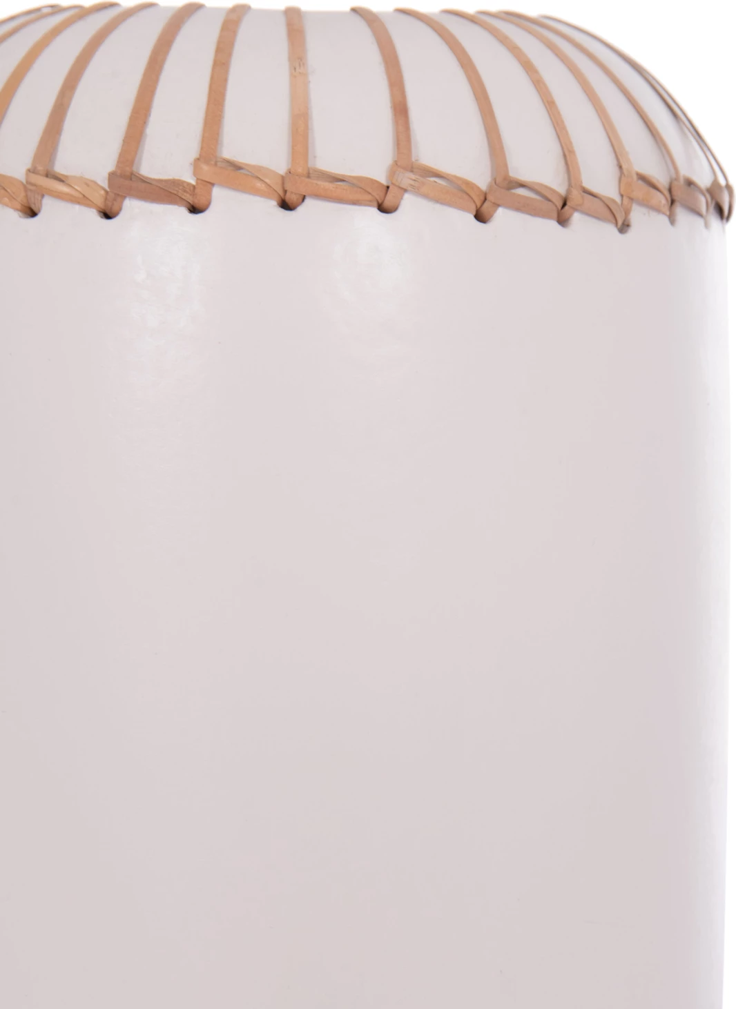 Vazo dekorative tavoline Lennox, terrakotë e bardhë, FH4675.02S, 18x33cm