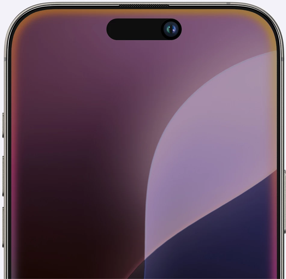 qelq i temperuar privatësie, AmazingThing, Titan Privacy Glass për iPhone 16, 330µm, 9H, kënd shikimi ±28°, i errësuar
