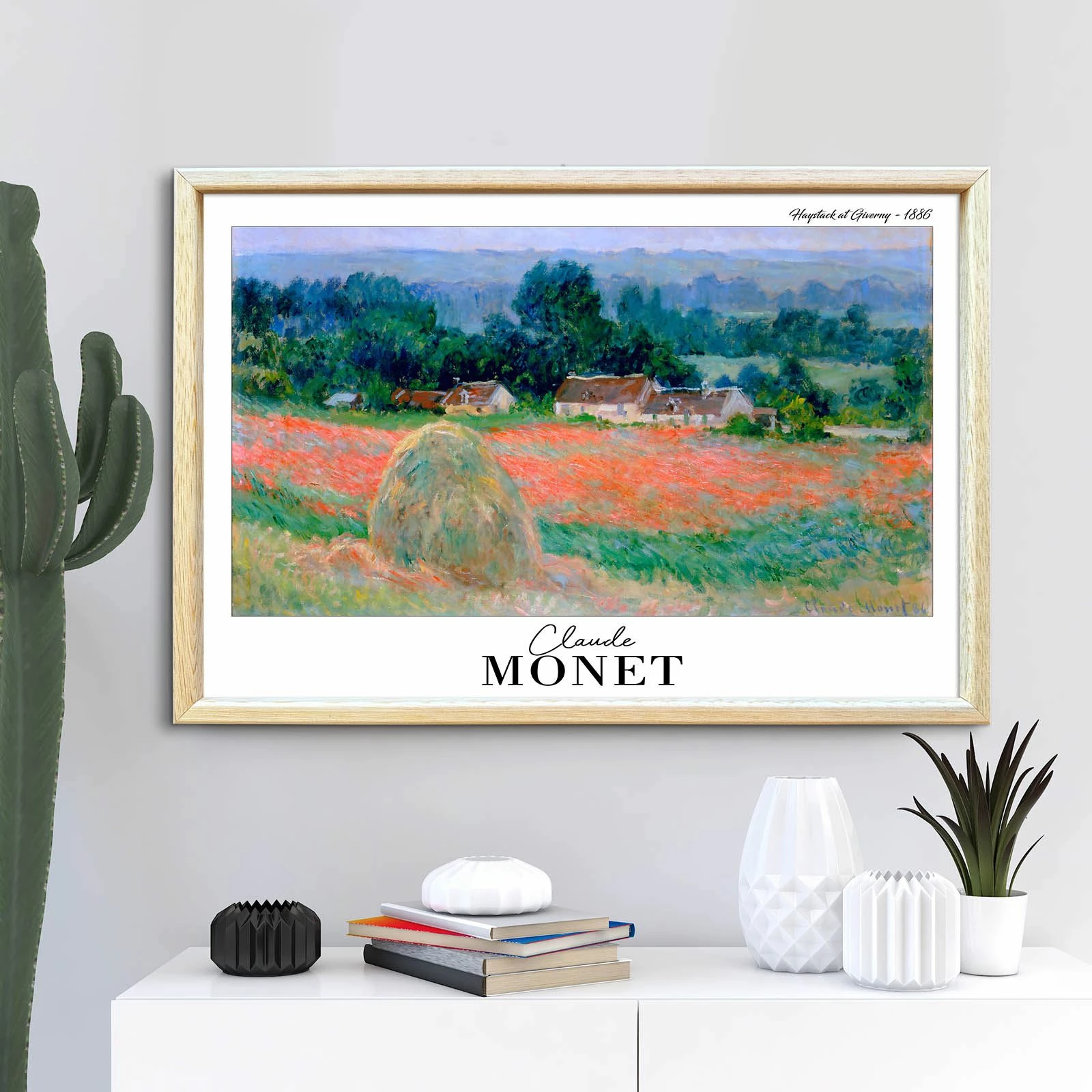 Pikturë dekorative me kornizë, Wallity, 4262AHSMONET-010