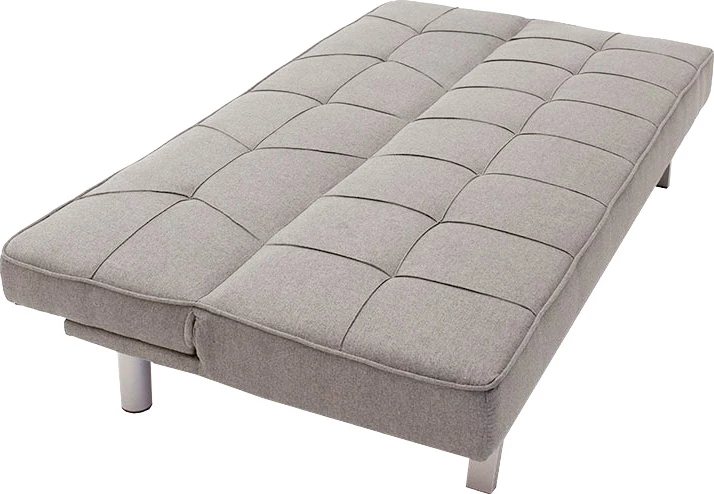 Divan shtrat 3 vendesh, ngjyrë gri, 175x83x74cm