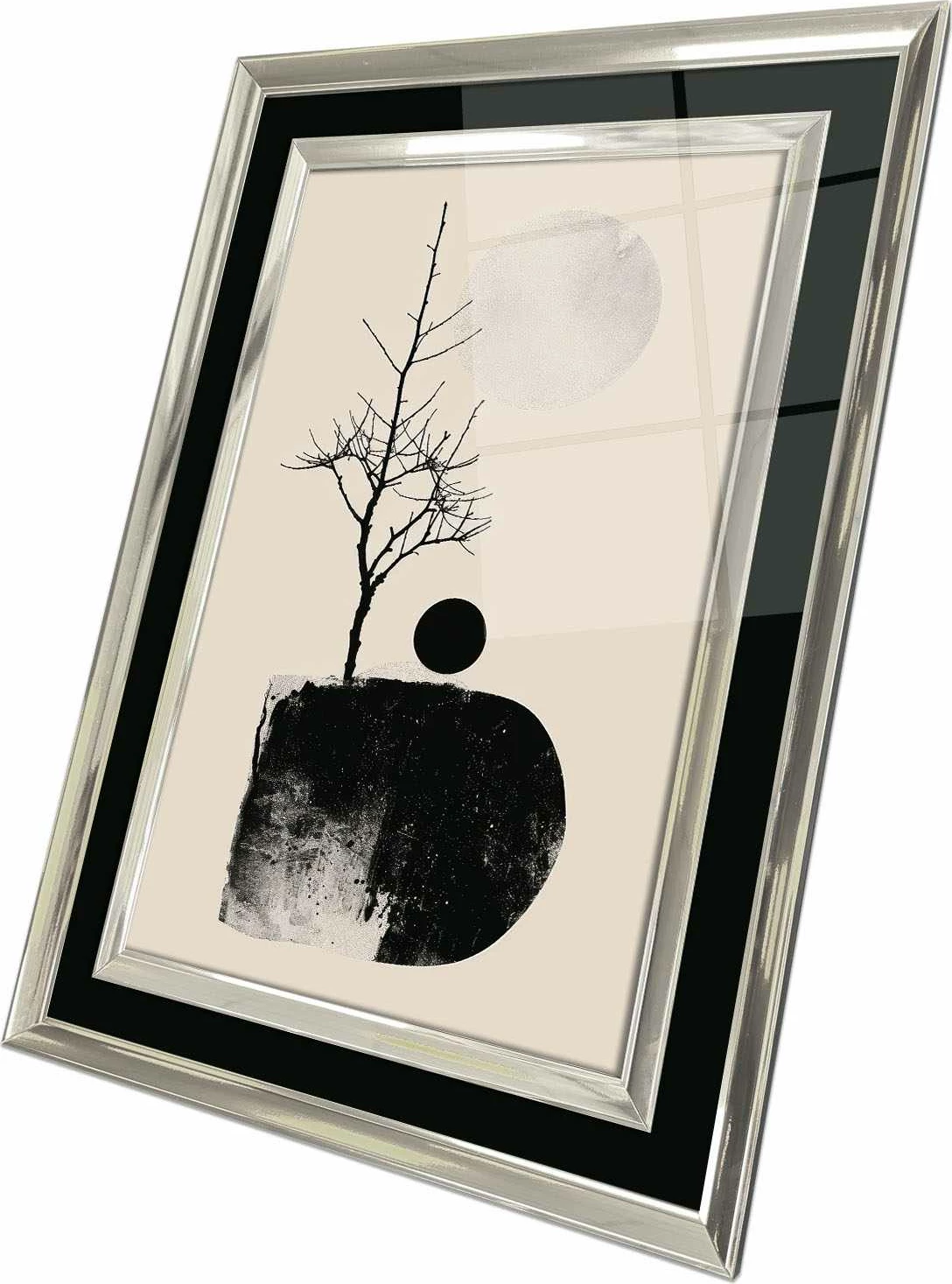 Pikturë dekorative me kornizë, shumëngjyrëshe, Wallity, 43x65cm, 1 copë