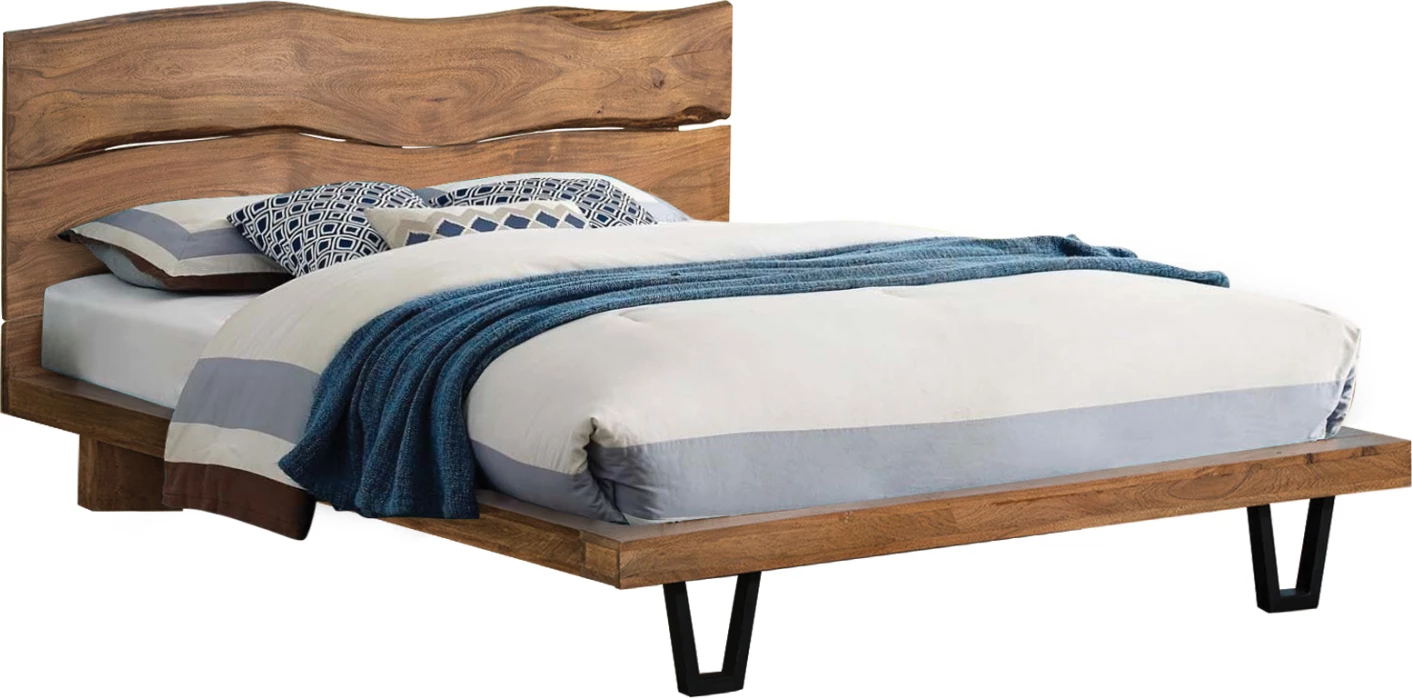 Krevat Nicole, dru akacie masiv, 160x200, FH8218.11