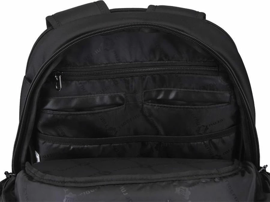 Çantë shpine për laptop Tigernu Serpens 17", nylon rezistent ndaj ujit, 33 x 15 x 48 cm, e zezë