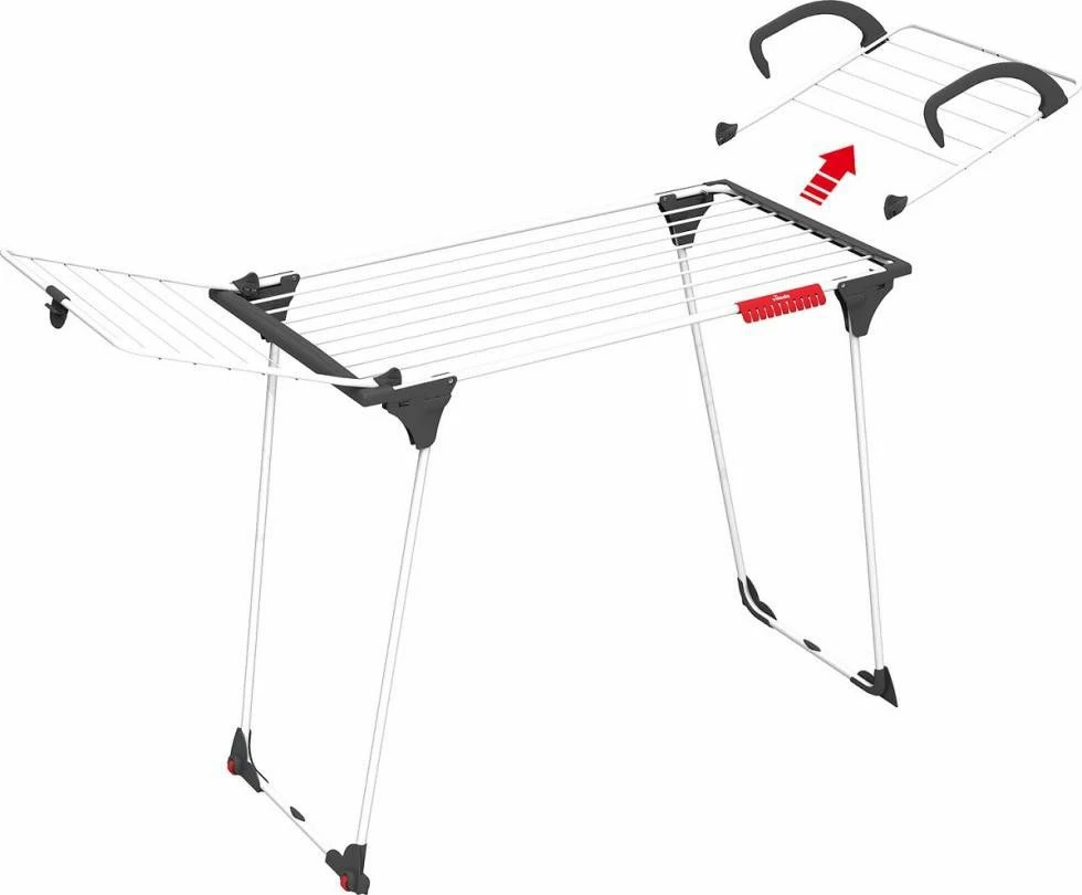 Tharëse rrobash Vileda Premium 2in1 157332, 18 m, 15 kg, 180x57x91 cm, e bardhë