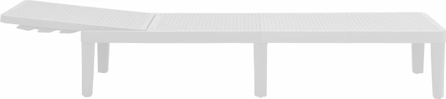 Shezlong Seagull, i bardhë, 191x55x29