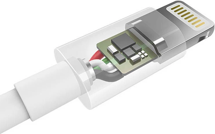Kabllo USB në Lightning Choetech IP0026, 1.2m, e bardhë
