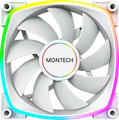 Ventilator kasë Montech AX140 PWM, 140mm, RGB, i bardhë