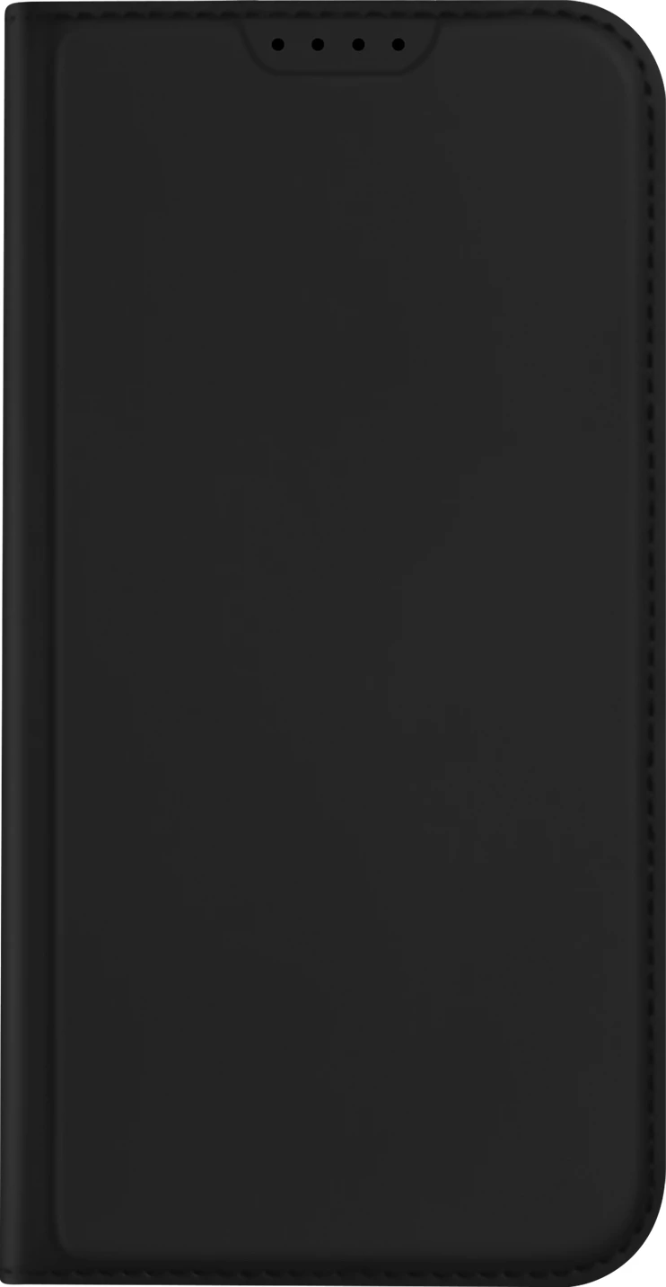 Mbështjellës Dux Ducis Skin Pro për iPhone 15 Plus, me kapak, xhep kartelash, i zi