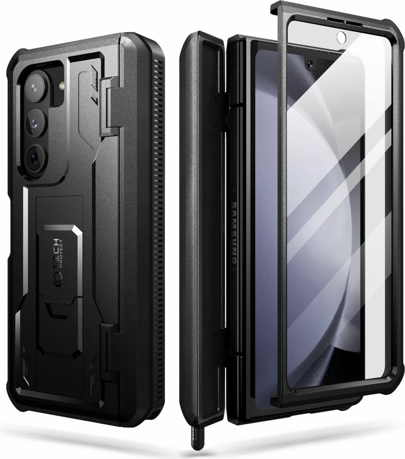 Mbështjellës Tech-Protect Kevlar Pro për Samsung Galaxy Z Fold 5, i zi