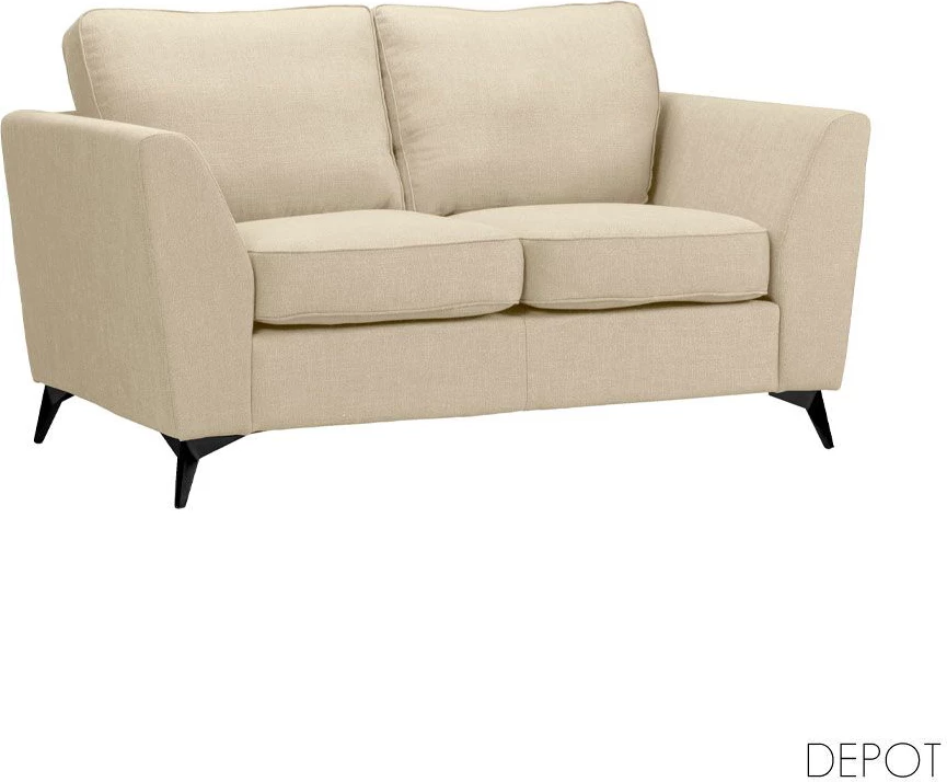 Divan dy ulëse, bezhë Bergamo 24, 160x86x92cm