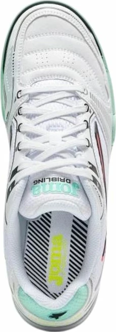 Atlete futbolli për meshkuj Joma Dribling Indoor 2632, të bardha dhe tyrkiz