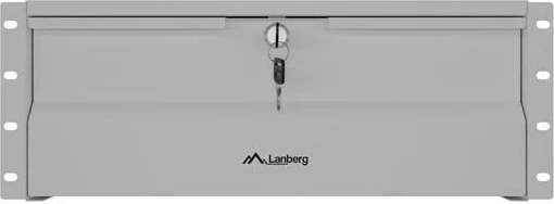 Sirtar rack LANBERG 19" 4U 360mm, montim 4-pikësh, 90kg, gri