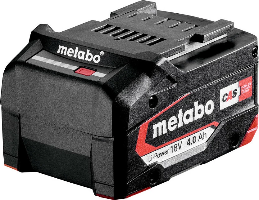 Bateri Metabo 625027000, Li-Ion 18V 4Ah, e zezë