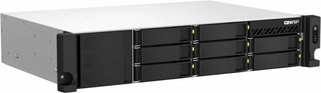 Server NAS QNAP TS-873AeU-RP-4G, 8-bay, 4GB RAM, Dual 2.5GbE, 2U rack short-depth, i zi
