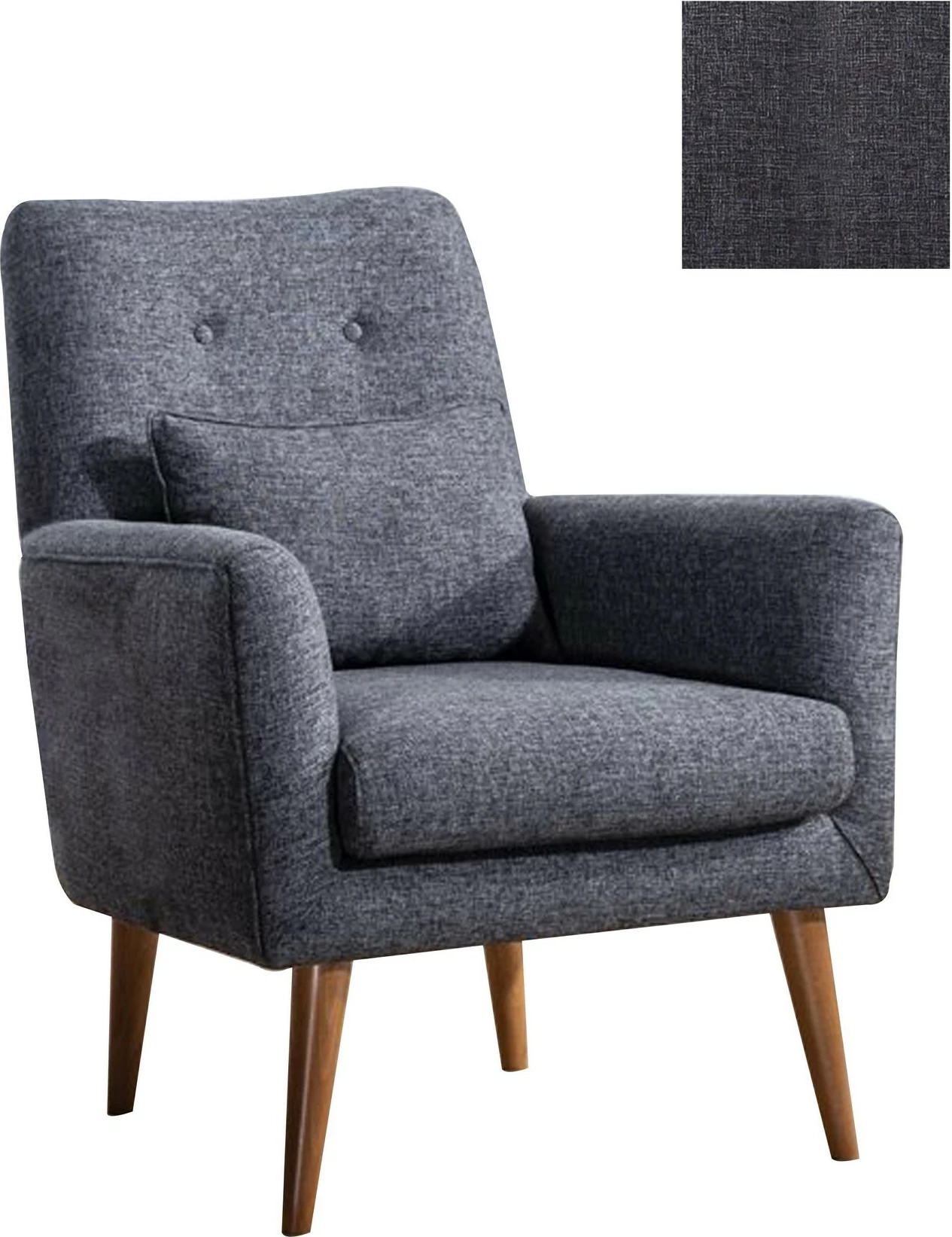 Karrige Wing Zeni Berjer, ngjyrë gri e errët