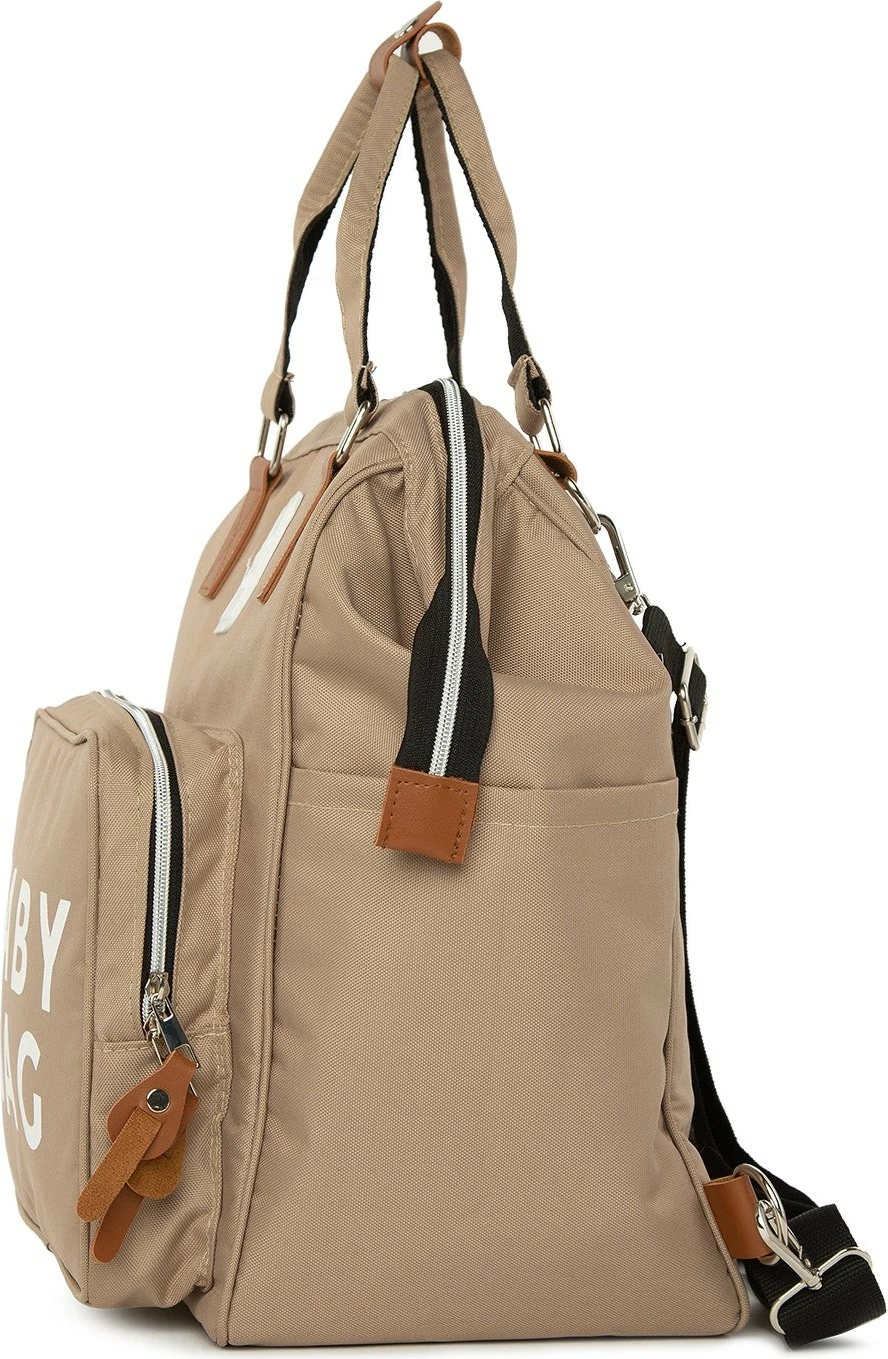 Çantë për pelena, Zoozie Bags, ngjyrë mink, 5163 - 62041