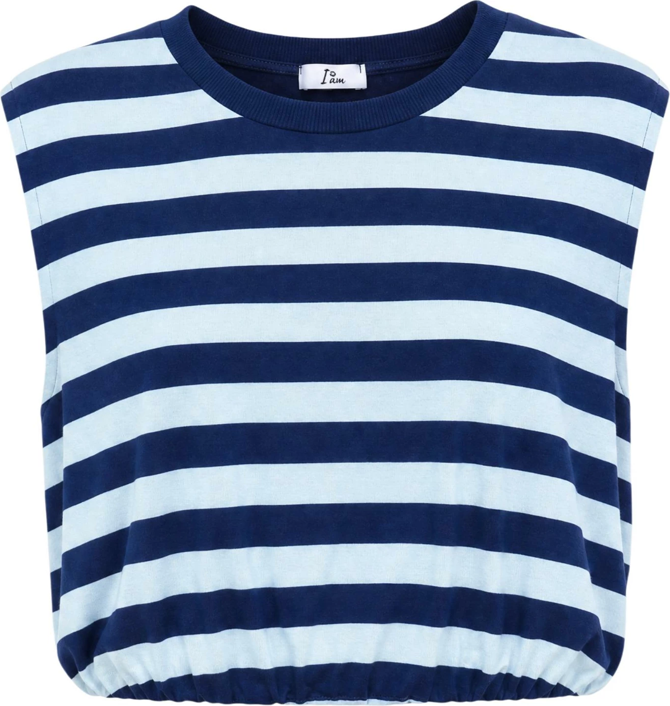 Maicë crop për femra I am 26038, blu