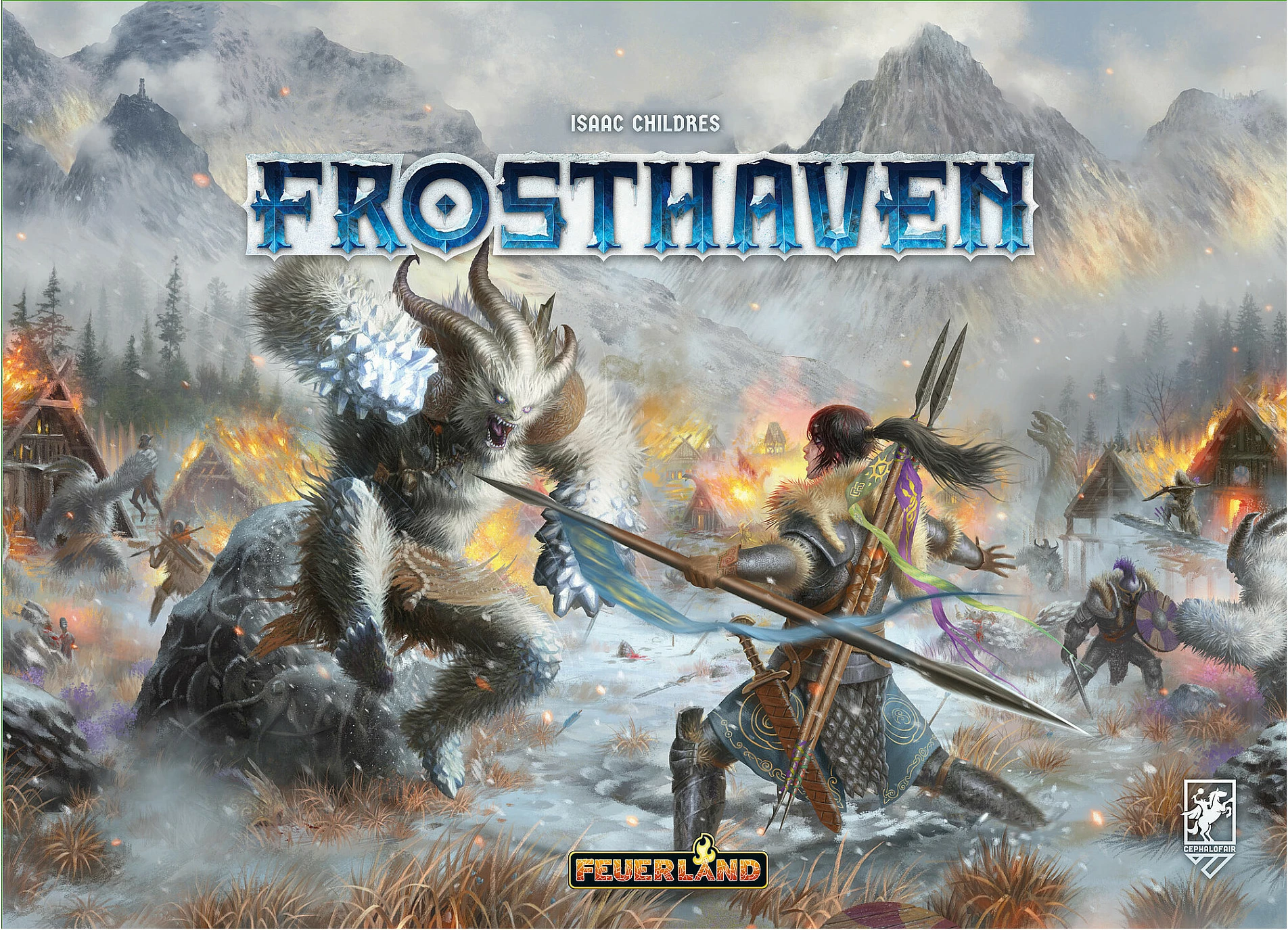 Lojë tavoline Pegasus Spiele Frosthaven, strategji, 1-4 lojtarë, 30 min, 14+
