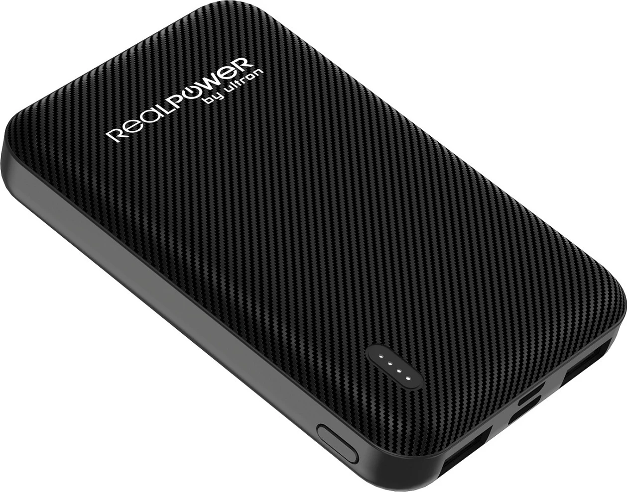 Powerbank Realpower PB-5000 SE, 5000mAh, fast charging, USB-C/USB-A, i zi