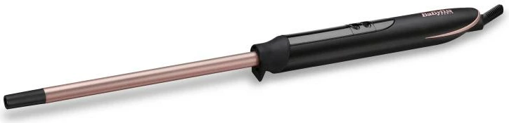 Mashë kaçurrelëse, BaByliss C449E, shufër 10mm kuarc-keramike, 6 nivele deri 210°C, e gjatë për flokë të gjata, e zezë bakër