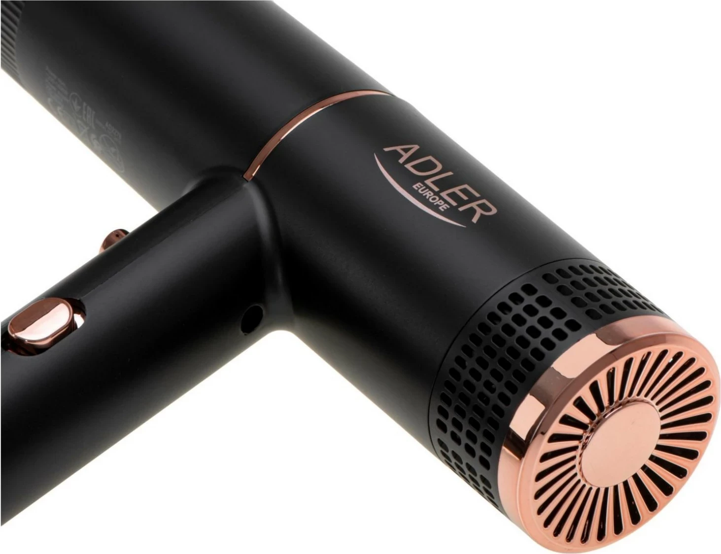 Tharëse flokësh Adler AD 2278, e zezë