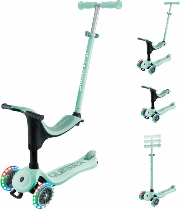 Skuter për fëmijë Globber, me drita