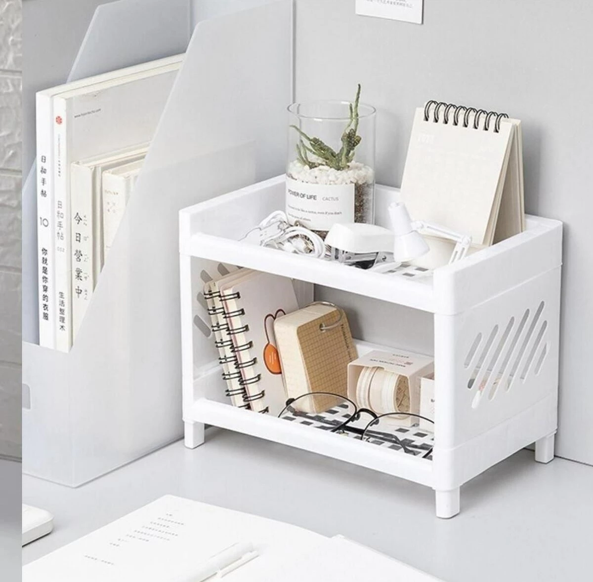 Organizues kuzhine Hermia, EM-2272, i bardhë, 14x24x20cm