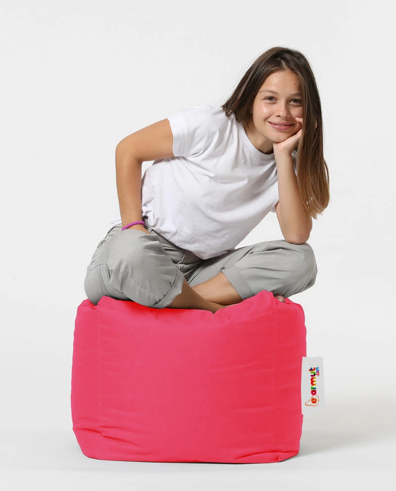 Puf kopshti katror, rozë, Atelier del Sofa