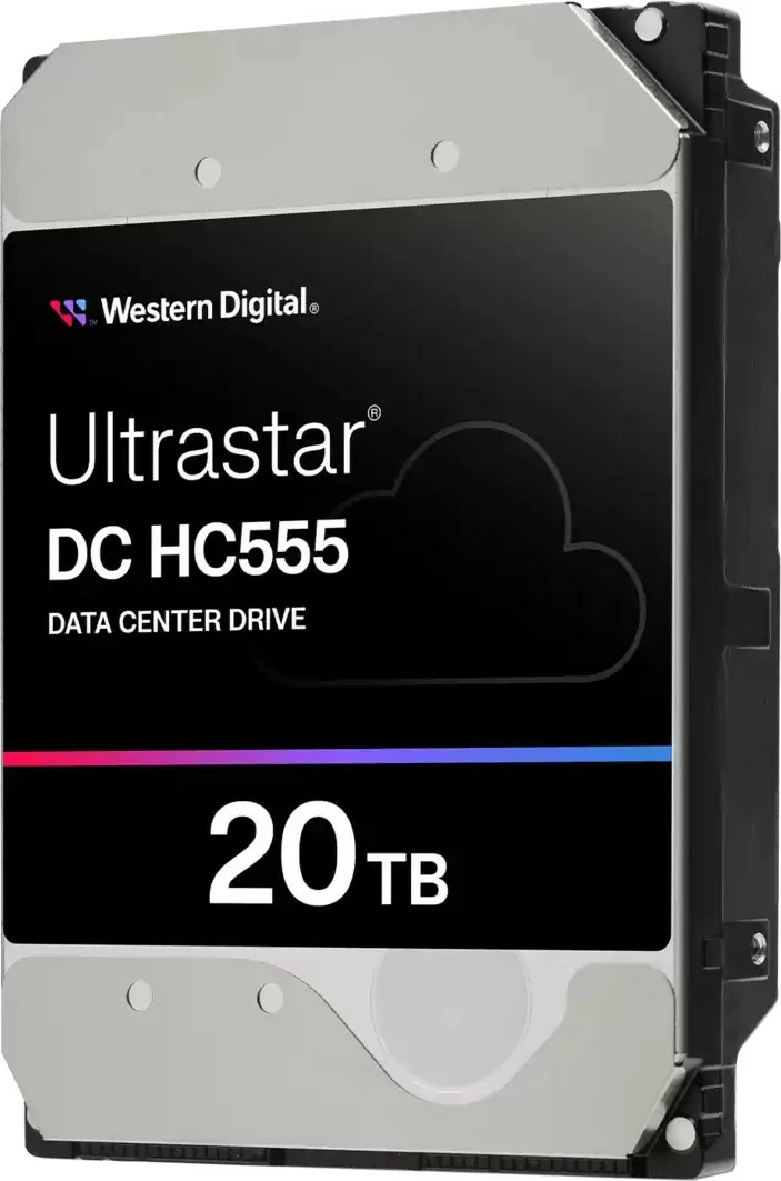 Hard disk Western Digital Ultrastar DC HC555, 20TB, 3.5", SAS3, 7200 RPM