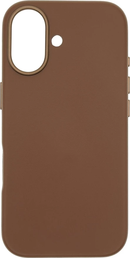 Dviced Leather MagSafe iPhone 17 case Brown