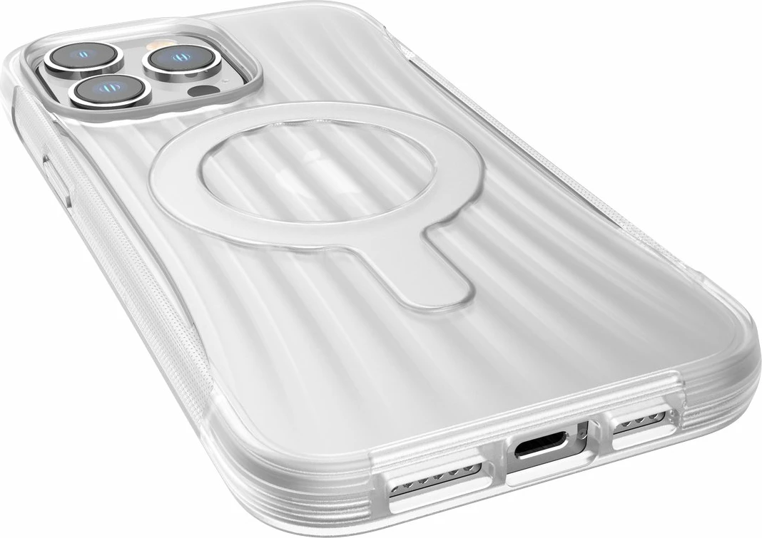 Mbështjellës Raptic X-Doria Clutch Case për iPhone 14 Pro Max me MagSafe, transparent
