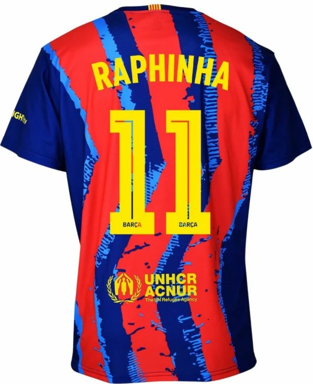 Set fanellë-shorce FC Barcelona Raphinha BC59ER junior