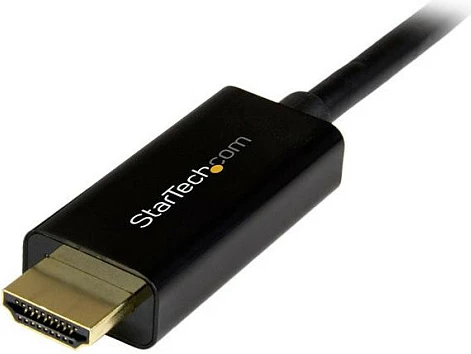 Kabllo DisplayPort në HDMI StarTech DP2HDMM1MB, 1 m, 4K 30Hz, e zezë