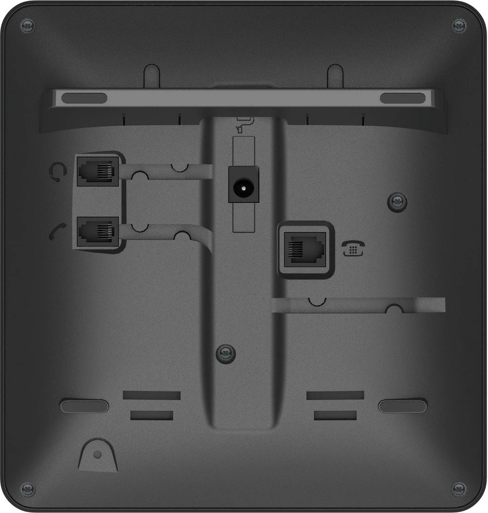 Telefon DECT Gigaset DESK 800A, dorëzues me kabllo, 200 kontakte, i zi
