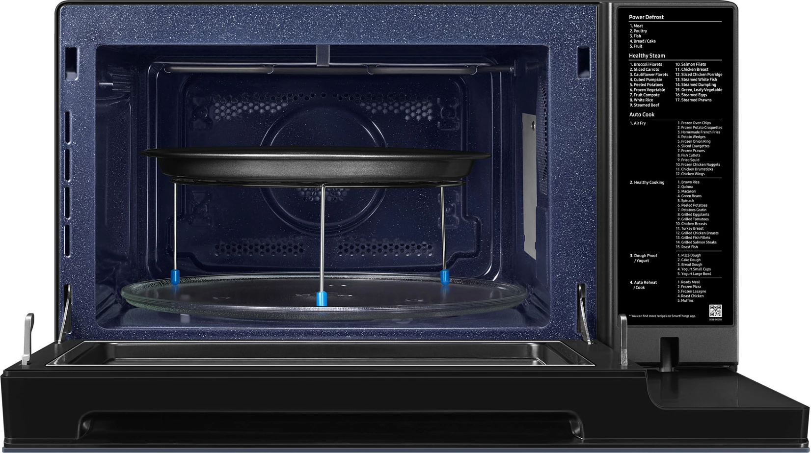 Mikrovalë Samsung MC32DB7746KD, 32L, 900W, grill/konveksion, e zezë