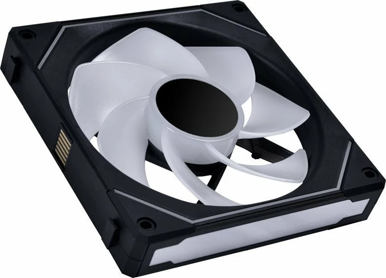 Ventilator PC Lian Li UNI FAN SL-INF 140 Reverse Blade (UF-RSLIN140-1B) ARGB PWM 140mm, zi/gri, 1 copë